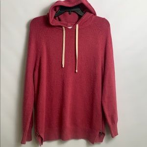 Workshop  pullover pink hoodie sweatshirt